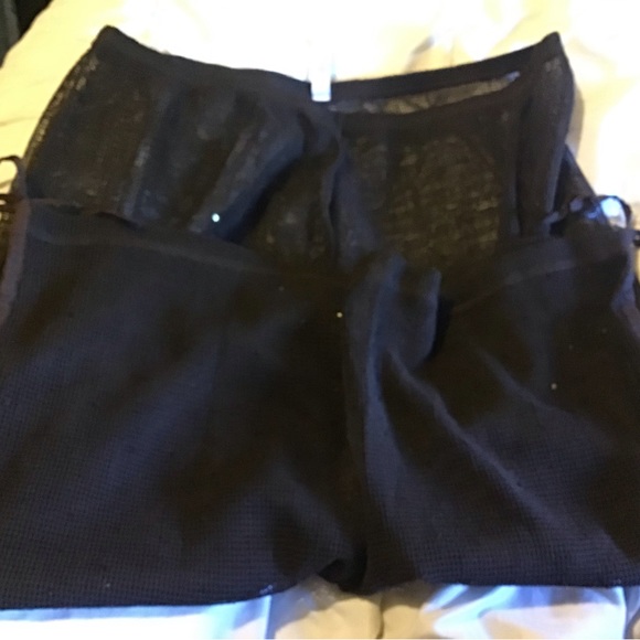 Pacific Cove 1X plus size black swimsuit cover up pants NWT - Picture 3 of 9